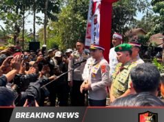 Sambut HUT Kemerdekaan RI ke 81, Kapolda Jabar Resmikan Jembatan Merah Putih di Kabupaten Bandung