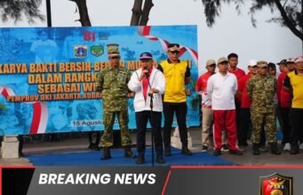Bupati Kepulauan Seribu Berharap Laut Kepulauan Seribu “Merdeka” dari Sampah Kiriman