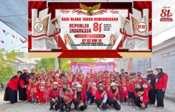 Semarak HUT RI ke-81, Warga Perum Taman Karang Bahagia (TKB) Kompak Rayakan Kemerdekaan dengan Semangat Kebersamaan