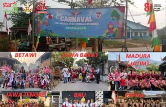 Warga Perum Star Perdana Residence Sukatani Rayakan HUT RI Ke-81 dengan Semangat Carnaval dan Prestasi