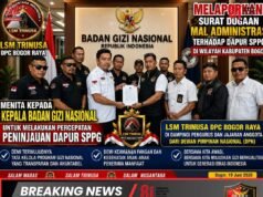 LSM Triga Nusantara Indonesia Soroti Dugaan Maladministrasi Dapur SPPG di Kabupaten Bogor