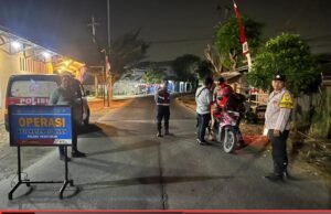 Kanit Reskrim Polsek Pebayuran Pimpin Oprasi Kejahatan Jalanan Atisipasi 3C & Street Crime