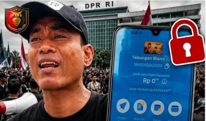 Pimpin Demo di DPR, Rekening BOTOK Tiba-Tiba Terblokir
