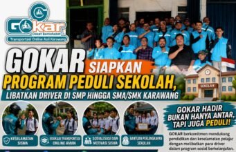 “GOKAR Siapkan Program Peduli Sekolah, Libatkan Driver di SMP Hingga SMA/SMK Karawang”
