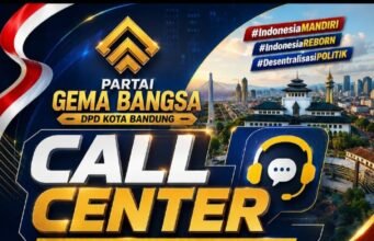 DPD Partai Gema Bangsa Kota Bandung Hadirkan Call Center, Buka Pendampingan Kesehatan dan Pendidikan bagi Masyarakat