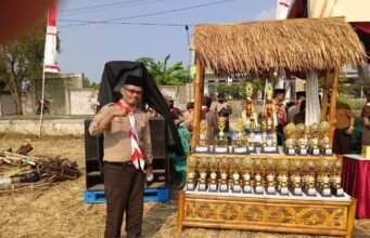 Kapolsek Campaka Buka Jambore Pramuka ke-65, Dorong Generasi Muda Berkarakter dan Berjiwa Disiplin
