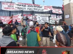 Demo Massa Desak DPR Segera Sahkan RUU Perampasan Aset Koruptor