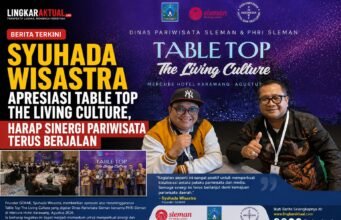 “Syuhada Wisastra Apresiasi Table Top The Living Culture, Harap Sinergi Pariwisata Terus Berjalan”