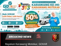 GOKAR Rayakan HUT Karawang ke-393, Hadirkan Promo Diskon hingga 50 Persen Selama September 2026