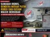 Sungguh Ironis, Bendera Merah Putih Robek dan Kusam Masih Berkibar di Kawasan Industri Cikao Purwakarta