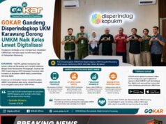 GOKAR Gandeng Disperindagkop UKM Karawang Dorong UMKM Naik Kelas Lewat Digitalisasi