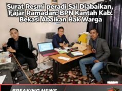 Diajukan Sejak 2022, Sertifikat PTS Milik Arsikem Tak Kunjung Terbit, Surat Resmi peradi Sai Diabaikan, Fajar Ramadan: BPN Kantah Kab. Bekasi Abaikan Hak Warga