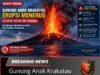 Gunung Anak Krakatau Erupsi Menerus, Status Level III Siaga