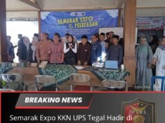 SEMARAK EXPO KKN UPS TEGAL HADIR DI PAGUYANGAN, PULUHAN UMKM DAN MAHASISWA BERKOLABORASI UNTUK BREBES