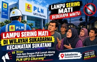 Lampu Sering Mati Beberapa Waktu di Sukadarma, Warga: “Ada Apa dengan PLN Lemah Abang?”