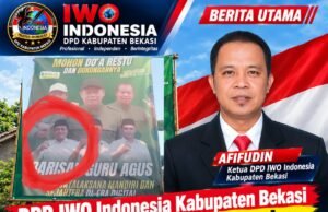 DPD IWO Indonesia Kabupaten Bekasi Soroti Foto di Baliho Paslon, Kasipem Pebayuran Mulyadi Diduga Terlibat Pemenangan Pilkades Jayalaksana