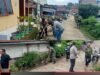 Polsek Munte Bersama Warga Gotong Royong Bersihkan Jalan dan Saluran Parit