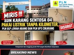 Miris!!! SDN Karang Sentosa 04 Diduga Pakai Listrik Tanpa KWh Meter, PLN ULP Lemah Abang dan PLN UP3 Cikarang Dipertanyakan