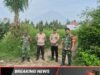 Sinergitas TNI-Polri Imbau Warga Tetap Waspada Pascaterjadinya Erupsi Gunung Sinabung