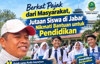 Berkat Pajak dari Masyarakat, Jutaan Siswa di Jabar Nikmati Bantuan Untuk Pendidikan