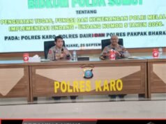 Polres Karo Terima Tim Bidkum Polda Sumut, Perkuat Pemahaman Tugas dan Kewenangan Polri
