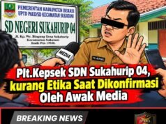Plt. Kepsek SDN Sukahurip 04, Kurang Etika Saat Dikonfirmasi Oleh Awak Media