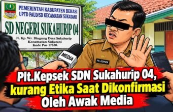 Plt. Kepsek SDN Sukahurip 04, Kurang Etika Saat Dikonfirmasi Oleh Awak Media