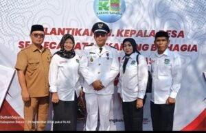 Rudi Hartono Dilantik Menjadi Penjabat Kepala Desa Sukaraya: “Ini Adalah Amanah”