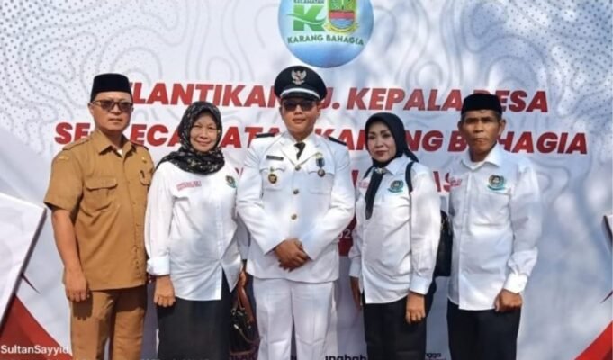 Rudi Hartono Dilantik Menjadi Penjabat Kepala Desa Sukaraya: “Ini Adalah Amanah”