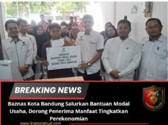 Baznas Kota Bandung Salurkan Bantuan Modal Usaha, Dorong Penerima Manfaat Tingkatkan Perekonomian