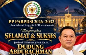 DUDUNG ABDURACHMAN RESMI DILANTIK SEBAGAI MENKO POLKAM, PP PABPDSI SAMPAIKAN UCAPAN SELAMAT