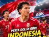 Pesta Gol di GBK! Indonesia Libas Bangladesh 9-2, Mitchell Baker Borong 5 Gol