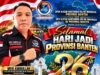 DPW IWO Indonesia Provinsi Banten dan DPD IWO Indonesia se-Provinsi Banten Sampaikan Ucapan Hari Jadi ke-26 Provinsi Banten