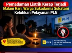 Pemadaman Listrik Kerap Terjadi Malam Hari, Warga Sukadarma Sukatani Keluhkan Pelayanan PLN