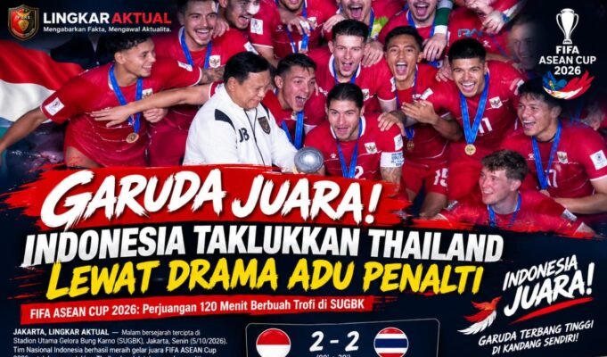 🇮🇩 GARUDA JUARA! INDONESIA TAKLUKKAN THAILAND LEWAT DRAMA ADU PENALTI