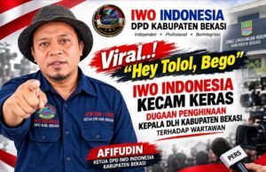 Viral..! “Hey Tolol, Bego” — IWO Indonesia Kecam Keras Dugaan Penghinaan Kepala DLH Kabupaten Bekasi Terhadap Wartawan