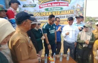 Kunker PLT Bupati Bekasi Normalisasi BKG 26 di Kampung Pacing Bedeng, Camat Pebayuran Harapkan Pulihnya Irigasi dan Tingkatkan Produksi Petani