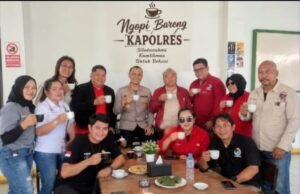 Kapolres Metro Bekasi Kota Sambangi DPD IWOI, Bahas Sinergitas dan Kesiapan Porprov Jabar 2026