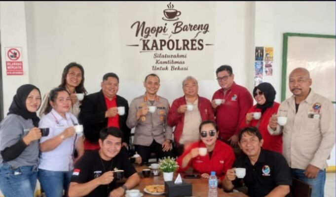 Kapolres Metro Bekasi Kota Sambangi DPD IWOI, Bahas Sinergitas dan Kesiapan Porprov Jabar 2026