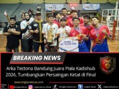 Arka Tectona Bandung Juara Piala Kadishub 2026, Tumbangkan Persaingan Ketat di Final