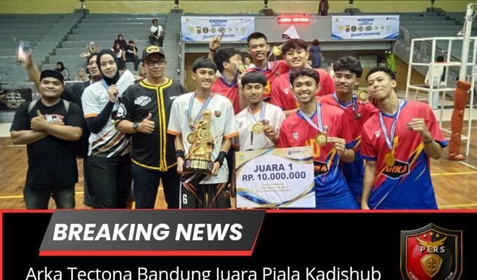 Arka Tectona Bandung Juara Piala Kadishub 2026, Tumbangkan Persaingan Ketat di Final
