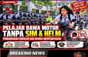 Motor Pelajar Memadati Sekolah, Pengawasan dan Penegakan Hukum di Karawang Dipertanyakan