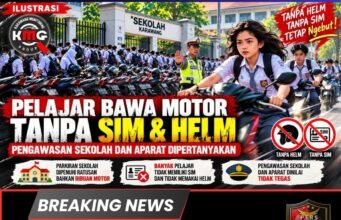Motor Pelajar Memadati Sekolah, Pengawasan dan Penegakan Hukum di Karawang Dipertanyakan