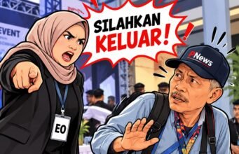 Awak Media Dilarang Meliput Muskota Kadin Kota Bandung, Sikap Panitia Dipertanyakan