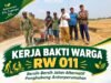 Perkuat Kebersamaan dan Kepedulian Lingkungan, RW 011 Bersama Jajaran Gelar Kerja Bakti di Daringo