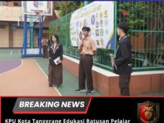 KPU Kota Tangerang Edukasi Ratusan Pelajar Yuppentek 1, Siapkan Pemilih Pemula 2029