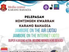 Kwarran Karang Bahagia Kirim 65 Kontingen Ikuti JOTA-JOTI 2026 di Bumi Perkemahan Bojongmangu