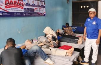 Peringati HUT ke-25 Partai Demokrat, DPC Purwakarta Gelar Donor Darah Bertema “Setetes Darah Sejuta Harapan”