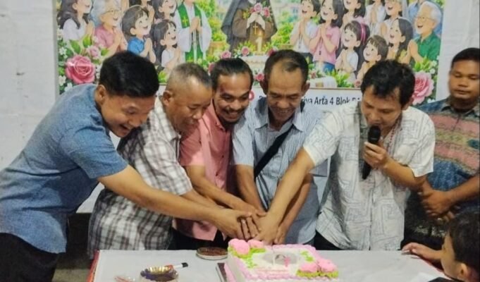 Rayakan Ulang Tahun Pertama, Lingkungan St. Theresia Rajeg Kedepankan Semangat Pelayanan