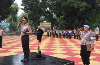 Upacara Sumpah Pemuda ke-98, Kapolres Purwakarta Ajak Generasi Muda Patriotik, Gigih, dan Berempati